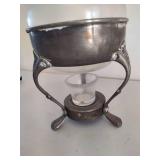 Vintage Silver Plated Glass Coffee Carafe Vintage Silver Plated Glass Coffee Carafe