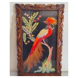 Mexican Feathercraft Framed Art Mexican Feathercraft Framed Art