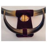 Mounted Bull Horns Mounted Bull Horns