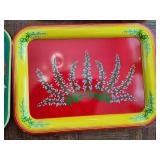 Assortment of Metal Decorative Trays Assortment of Metal Decorative Trays