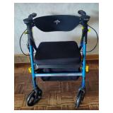 Medline Seated Walker w/Brakes Medline Seated Walker w/Brakes