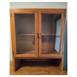 Two Piece Desk/Credenza & Chair on Wheels Two Piece Desk/Credenza & Chair on Wheels