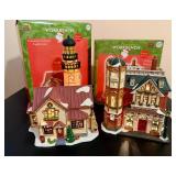 Santa's Workbench Classic Series 'Freedom's Choice Lighthouse' and 'Police Station' *w/Original Boxes Santa's Workbench Classic Series 'Freedom's Choice Lighthouse' and 'Police Station' *w/Original Boxes