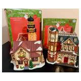 Santa's Workbench Classic Series 'Freedom's Choice Lighthouse' and 'Police Station' *w/Original Boxes Santa's Workbench Classic Series 'Freedom's Choice Lighthouse' and 'Police Station' *w/Original Boxes