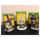 Santa's Workbench Accessory Buildings Set of 3 Santa's Workbench Accessory Buildings Set of 3