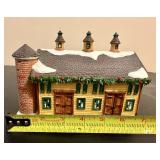Authentic Christmas Valle ' The Yellow Barn' and 'The Stucco Lighthouse' *w/Original Boxes* Authentic Christmas Valle ' The Yellow Barn' and 'The Stucco Lighthouse' *w/Original Boxes*