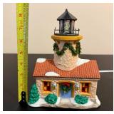 Authentic Christmas Valle ' The Yellow Barn' and 'The Stucco Lighthouse' *w/Original Boxes* Authentic Christmas Valle ' The Yellow Barn' and 'The Stucco Lighthouse' *w/Original Boxes*