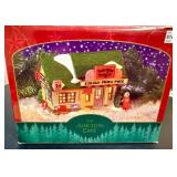 Authentic Christmas Valley Set of Three Lighted Houses Authentic Christmas Valley Set of Three Lighted Houses