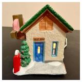 Authentic Christmas Valley Set of Three Lighted Houses Authentic Christmas Valley Set of Three Lighted Houses
