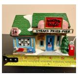 Authentic Christmas Valley Set of Three Lighted Houses Authentic Christmas Valley Set of Three Lighted Houses