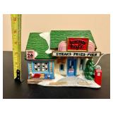 Authentic Christmas Valley Set of Three Lighted Houses Authentic Christmas Valley Set of Three Lighted Houses