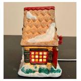 Authentic Christmas Valley Set of Three Lighted Houses Authentic Christmas Valley Set of Three Lighted Houses
