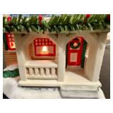 Authentic Christmas Valley Set of Three Lighted Houses Authentic Christmas Valley Set of Three Lighted Houses