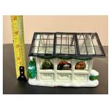 Santa's Workbench 'Favorite Finds Sundries Shoppe', Greenhouse and Gazebo Santa's Workbench 'Favorite Finds Sundries Shoppe', Greenhouse and Gazebo