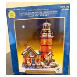 Santa's Workbench Classic Series 'Strum & Fiddle Music Shoppe' & 'Dundridge Pointe Lighthouse' Santa's Workbench Classic Series 'Strum & Fiddle Music Shoppe' & 'Dundridge Pointe Lighthouse'