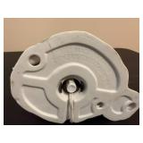 Dickens Collectables 'Towne Series' Hand Painted Porcelain Lighted House Dickens Collectables 'Towne Series' Hand Painted Porcelain Lighted House