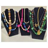 Costume Necklace Lot Costume Necklace Lot