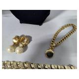 Vintage Costume Jewelry - Many Stamped Pieces Vintage Costume Jewelry - Many Stamped Pieces