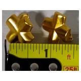 Clip Earrings - All with Maker's Mark! Clip Earrings - All with Maker's Mark!