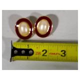 Clip Earrings - All with Maker's Mark! Clip Earrings - All with Maker's Mark!