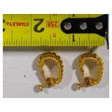 Clip Earrings - All with Maker's Mark! Clip Earrings - All with Maker's Mark!