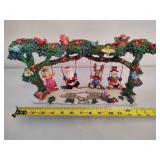 Christmas Swinging Characters & Snowman Train Christmas Swinging Characters & Snowman Train