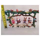 Christmas Swinging Characters & Snowman Train Christmas Swinging Characters & Snowman Train