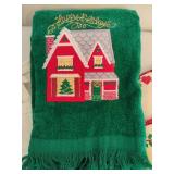 Holiday Linens, Pot Holders & Whimsical Tea Pot Holiday Linens, Pot Holders & Whimsical Tea Pot