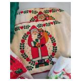 Holiday Linens, Pot Holders & Whimsical Tea Pot Holiday Linens, Pot Holders & Whimsical Tea Pot