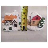 Lot of Assorted Ceramic Houses Lot of Assorted Ceramic Houses