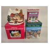 Lot of Assorted Ceramic Houses Lot of Assorted Ceramic Houses