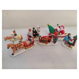 Assorted Holiday Village Figurines Assorted Holiday Village Figurines