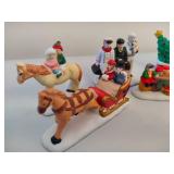 Assorted Holiday Village Figurines Assorted Holiday Village Figurines