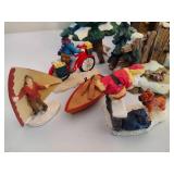 Assorted Holiday Village Figurines Assorted Holiday Village Figurines