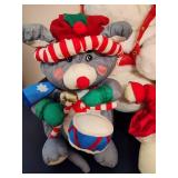 Santa Bear & Assorted Holiday Plush Santa Bear & Assorted Holiday Plush