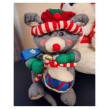 Santa Bear & Assorted Holiday Plush Santa Bear & Assorted Holiday Plush