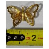 Lot of Costume Brooches - Many Stamped! Lot of Costume Brooches - Many Stamped!