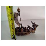 Print of The SS Mauretania, Ship in a Bottle & Bobble Pirate Ship Print of The SS Mauretania, Ship in a Bottle & Bobble Pirate Ship