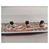 Model of the Titanic Model of the Titanic