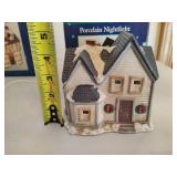 Five Assorted Lighted Houses/Nightlights Five Assorted Lighted Houses/Nightlights