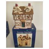 Five Assorted Lighted Houses/Nightlights Five Assorted Lighted Houses/Nightlights