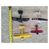 Small Vintage Propeller Model Airplanes Small Vintage Propeller Model Airplanes