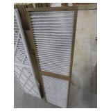(25) Air Handler Filters 15 1/4"x53 1/2"x1"