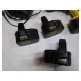 14.4v DeWalt Drill, Batteries, Charger