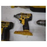 DeWalt 18v Vacuum, Drill, Drivers