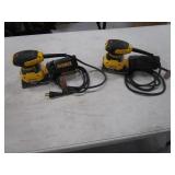 (2) DeWalt Sanders