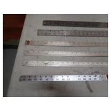 Alum Straight Edge Rules