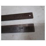 Spring Steel Straight Edge Rules