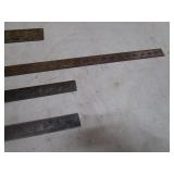 Spring Steel Straight Edge Rules & Steel Square