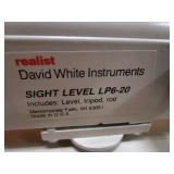 David White Transit, Tripod, Elevation Stick